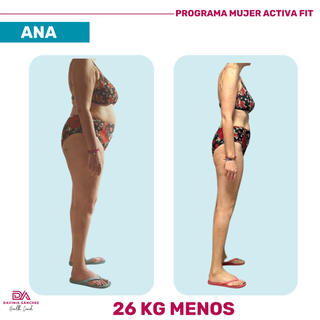 Davinia Sanchez Health Coach Presentación Mujer Activa FIT