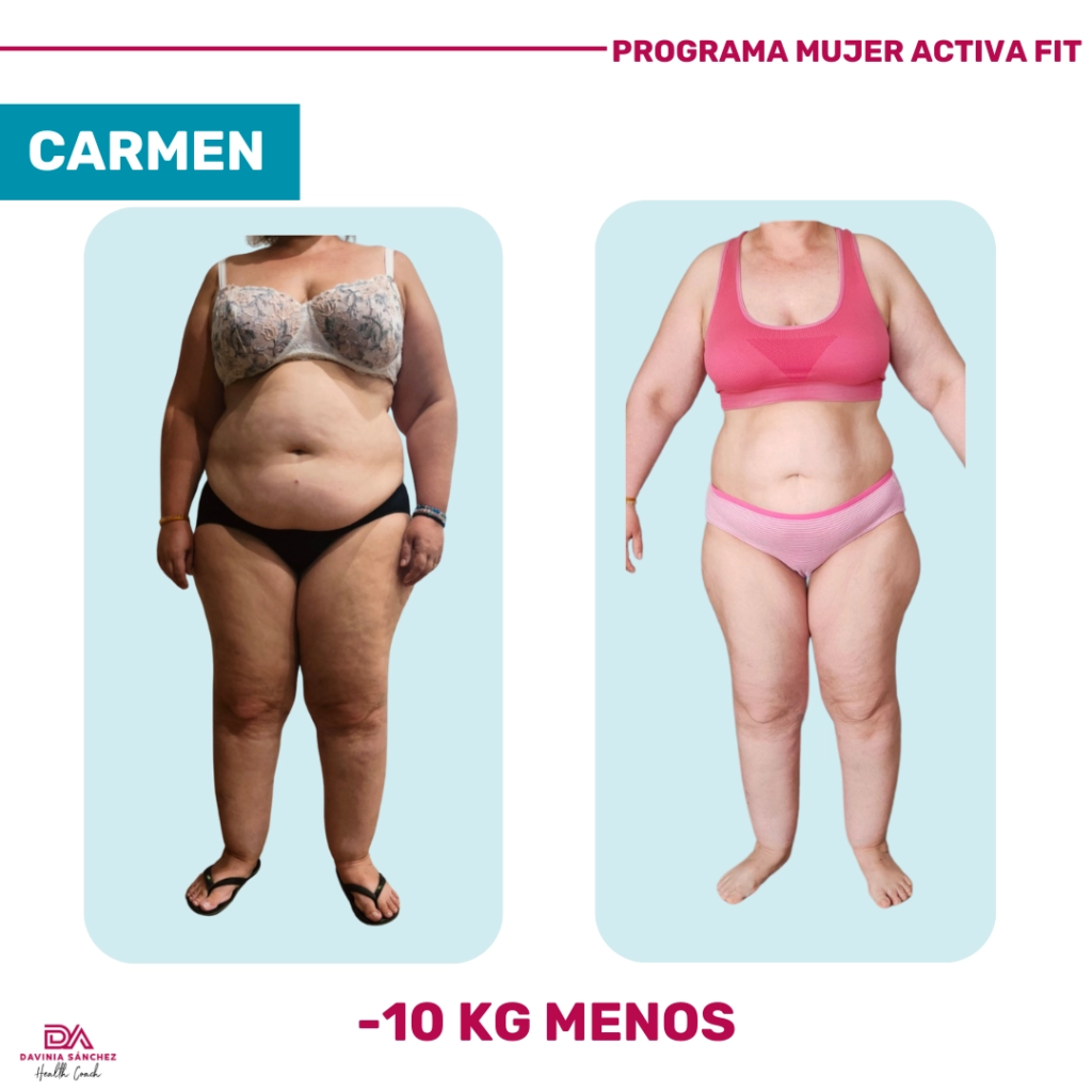 Davinia Sanchez Health Coach Presentación Mujer Activa FIT