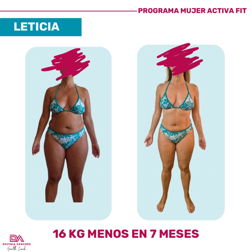 Davinia Sanchez Health Coach Presentación Mujer Activa FIT