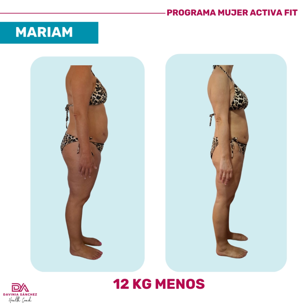 Davinia Sanchez Health Coach Presentación Mujer Activa FIT