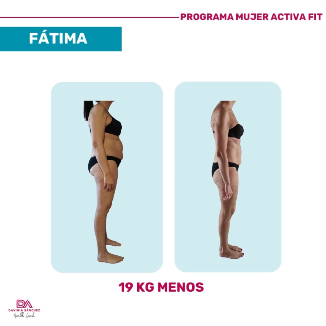 Fátima. Participante en el Programa Mujer Activa Fit